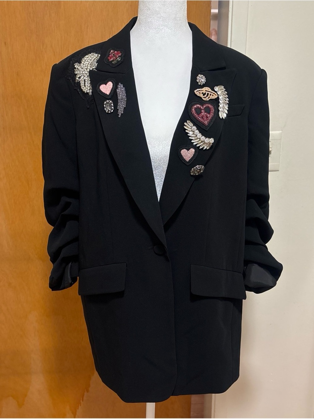 Cinq à Sept Heritage Patch Cheyenne Blazer